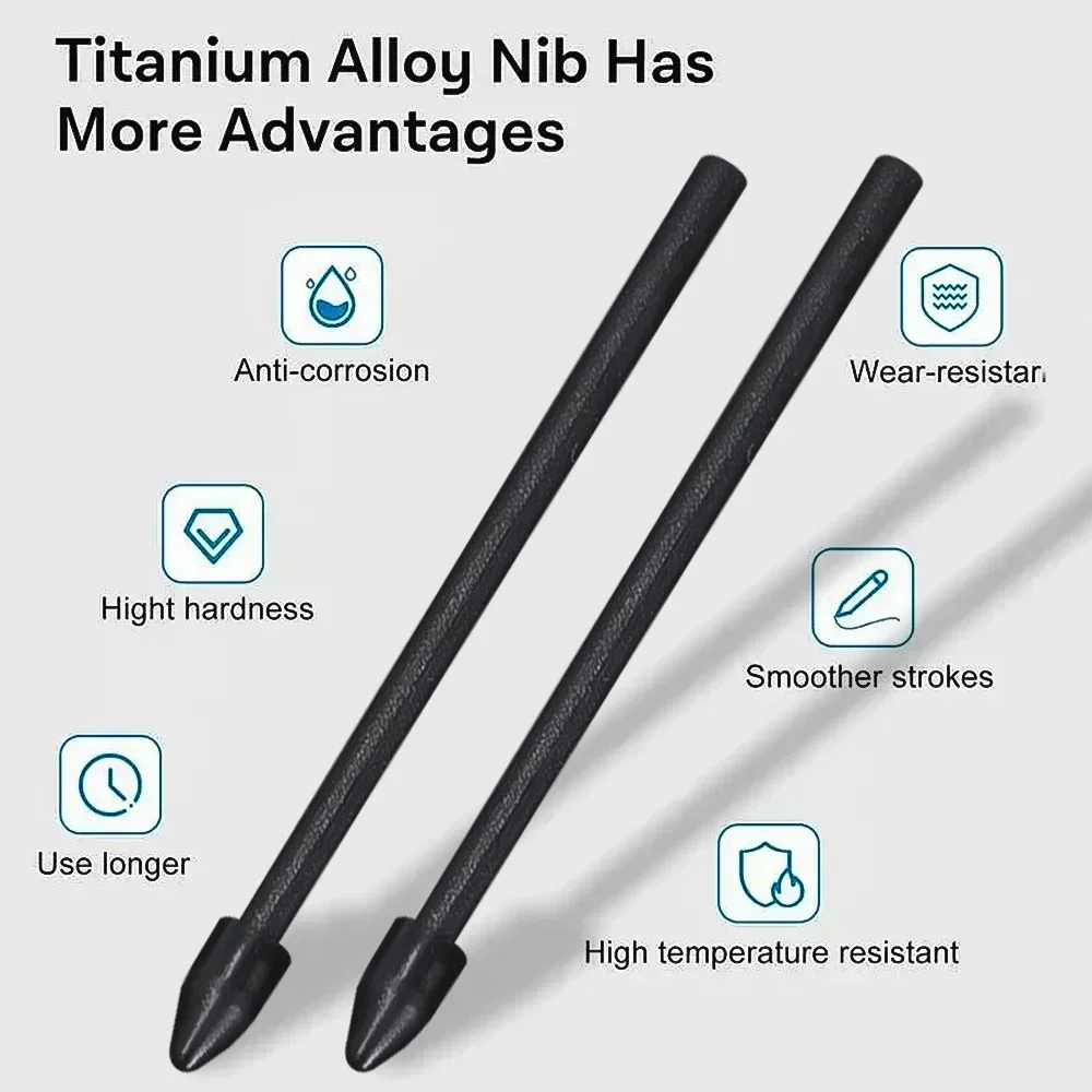 Replacement Pencil Tips for Samsung Galaxy Tab S6 S7 S21 S22 S23 S24 Note 10 20 S Pen SPen Nibs with Removal Tweezer Refill Set