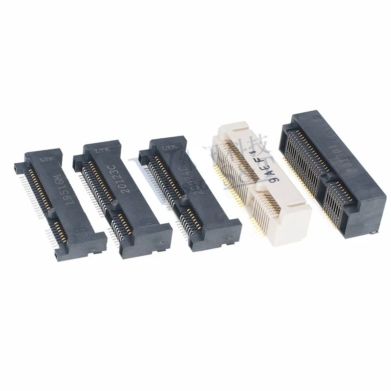 10PCS MINI PCIE PCI-E Connector Msata Socket 52PINS Height: 4.0MM 5.2MM 5.7MM 6.7MM 8.0MM 9.0MM