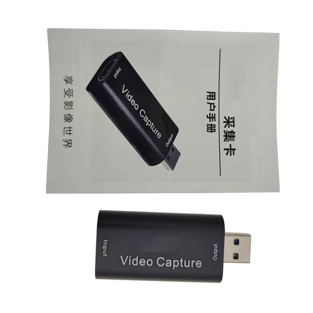 4K Video Capture Card USB 3.0 USB2.0 HDMI-compatible Grabber Recorder for PS4 Game DVD Camcorder Camera Recording Live Streaming