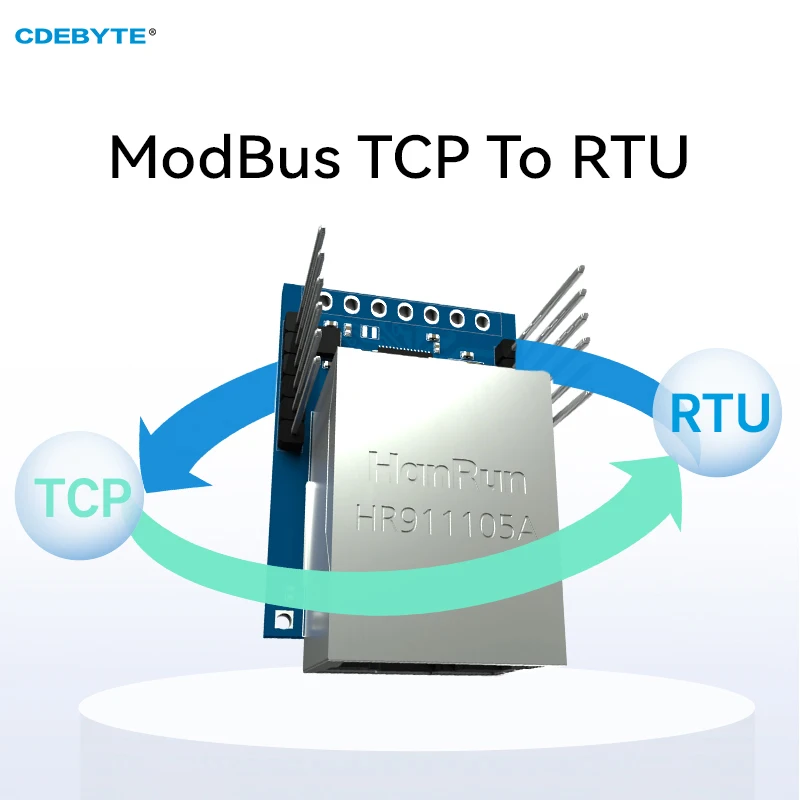 5Pcs NT1 Super Netzwerk Port Seriell zu Ethernet Modul CDEBYTE RJ45 TCP zu RTU Transparente Übertragung ModBus Gateway MQTT DNS