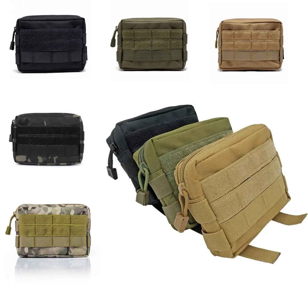 Molle Utility EDC heuptas tactisch zakje medische EHBO-tas riemzakje buitensport jachttas
