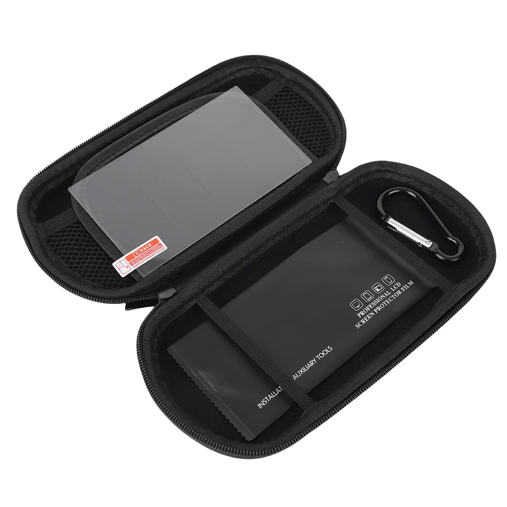 Per Trimui Smart Pro Console di gioco custodia rigida in EVA con pellicola in vetro temperato custodia protettiva in EVA custodia impermeabile