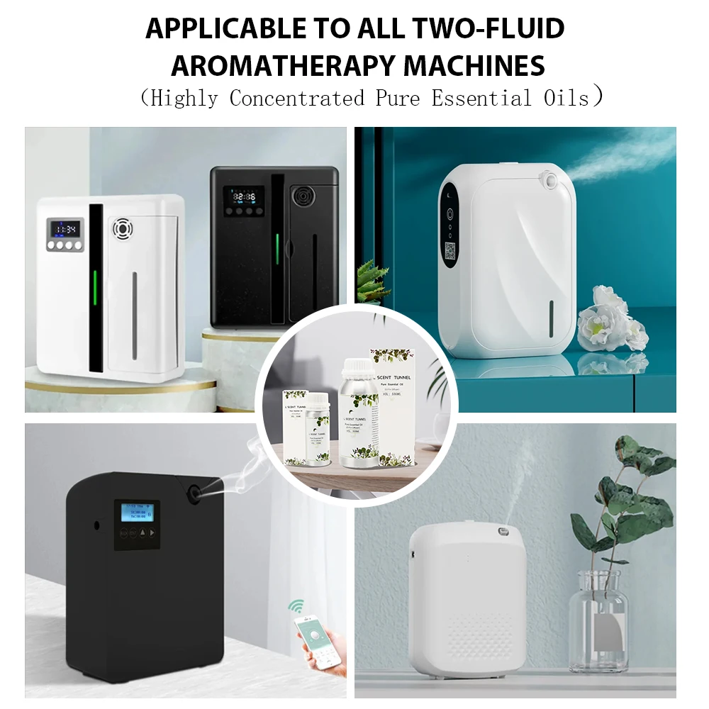 น้ํามันหอมระเหย 500ml สําหรับ Aromatic Diffuser น้ําหอม Oil Air Freshener กลิ่นสําหรับ Home น้ําหอมอุปกรณ์โรงแรมกลิ่น Diffuser น้ํามัน