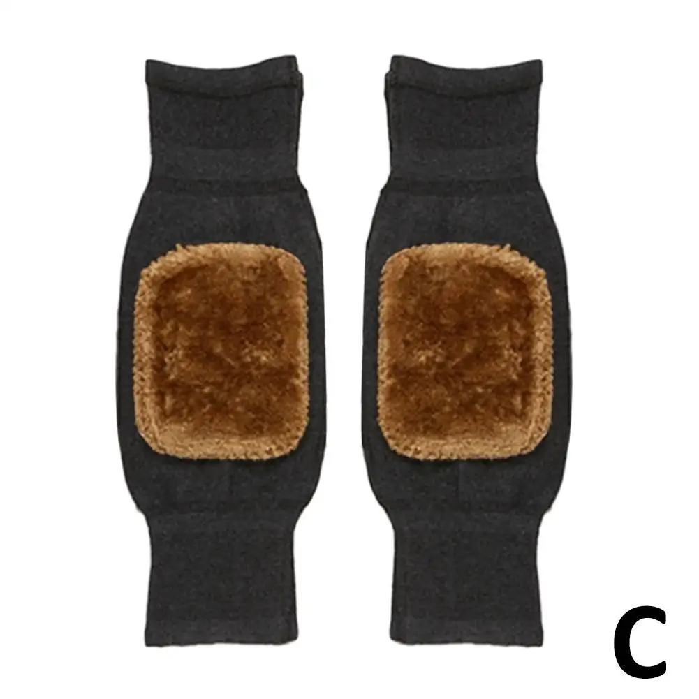 หนา Cashmer เข่า Pads คู่เข่าอุ่น Pads สําหรับผู้สูงอายุผู้ชายและผู้หญิงกีฬาเข่า Pads สําหรับเข่าอุ่นเข่าร้อน