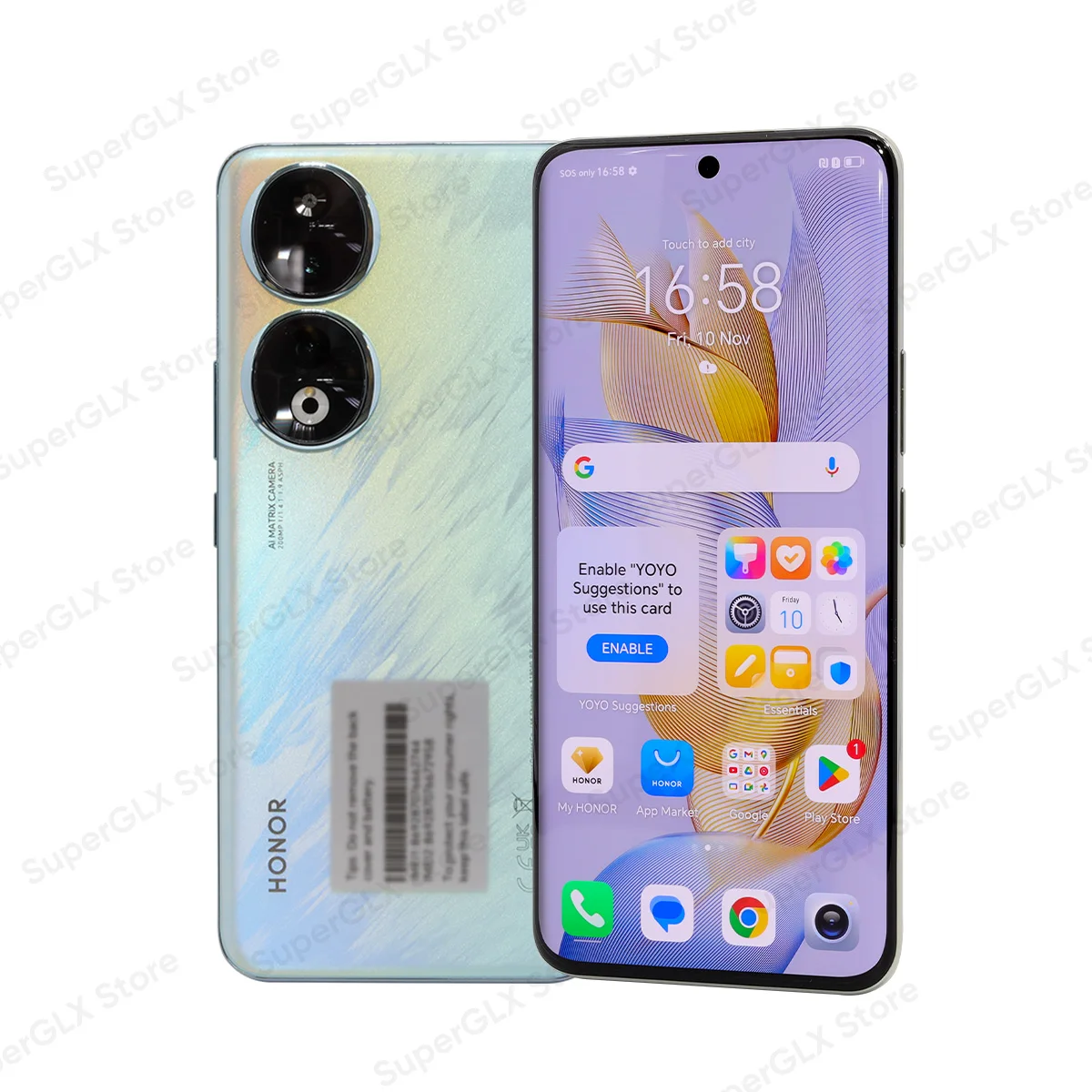 New Global Version HONOR 90 5G 200MP Ultra-Clear Camera Snapdragon 7 Gen 1 5000mAh Battery Life 66W Supercharger 120Hz Display