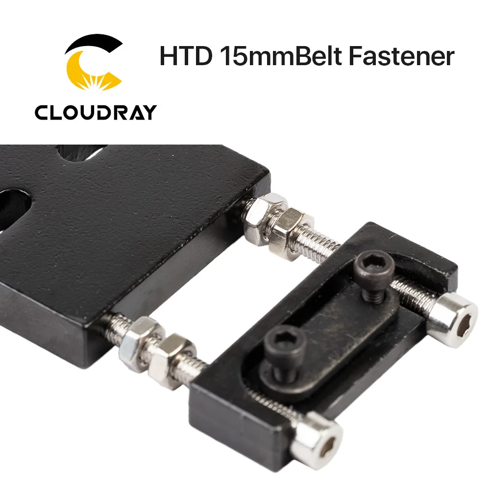 Chiusura a cinghia Cloudray per larghezza 15 mm Cinghie di trasmissione per cinghia dentata aperta per parti di macchine per utensili hardware asse X/Y