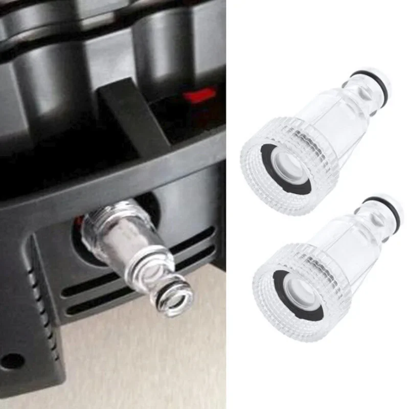 3/4 "เครื่องฉีดน้ําแรงดันสูงกรองน้ํา Inlet Connector เปลี่ยนเครื่องมือปั๊มน้ําท่อเข้าสวนท่อสําหรับ Garden Adapter