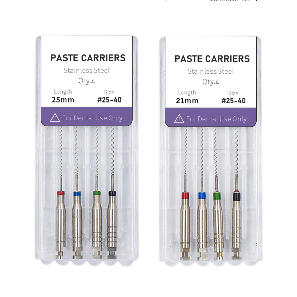 1 Packung Dental Lentulo Paste Träger Endodontie Reibahlen Bohrer Burs Endo Dateien Zahnarzt Materialien Instrument