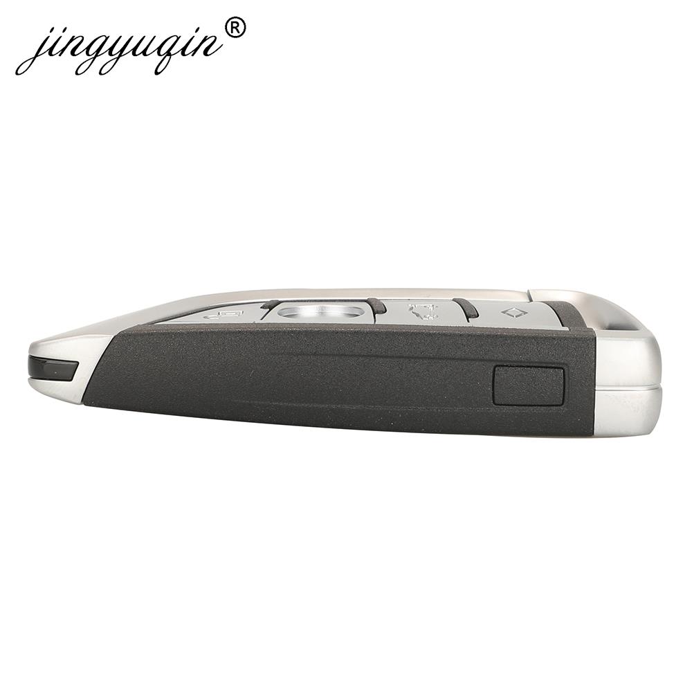 jingyuqin Obudowa pilota samochodowego do BMW 3 5 6 8 X3 X4 X5 X7 G Series G21 G20 G31 G30 Auto Keyless FOB Case Obudowa Zamiennik 4B