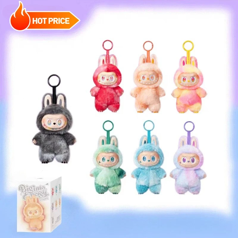 Новая серия Labubu Have A Seat BIG INTO ENERGY ПВХ кукла-подвеска Модель Kawaii The Monsters слепая коробка Подарок Labubu Macaron 3rd