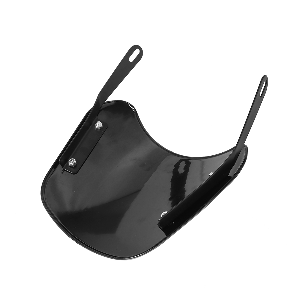 6.5"-9.45" Motorcycle Headlight Windshield Wind Deflector Windscreen Universal for Harley Honda Yamaha Kawasaki Suzuki
