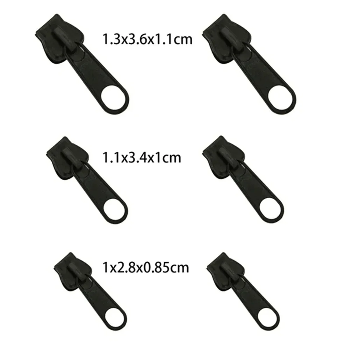 Instant Rits Universele Instant Fix Reparatieset Vervanging Zip Slider Tanden Multifunctionele Kleding Vervangende Rits