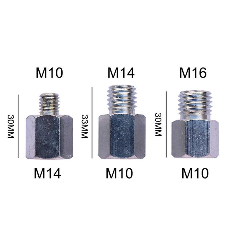 M10 to M14 M16 M14 to 5/8-11 or 5/8-11 to M14 Adapter Different Thread Diamond Core Bits Drill Grinder Cutter for Angle Grinder