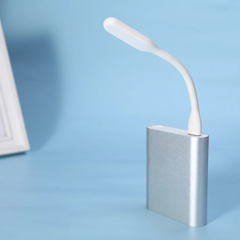 Luces nocturnas LED USB, lámpara de lectura para libros, iluminación Flexible y plegable para Notebook