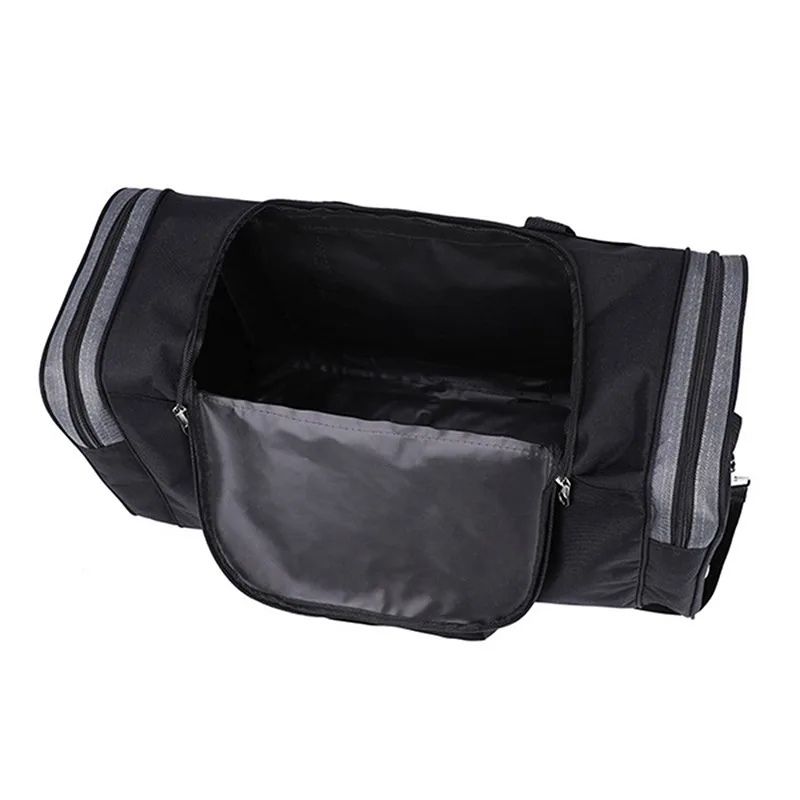 กระเป๋าผ้าใบกันน้ำสำหรับผู้ชาย, กระเป๋าถือกระเป๋าสะพายด้านหลัง tas GYM กีฬากันน้ำความจุมากกระเป๋าสะพายพาดลำตัวผู้ชาย