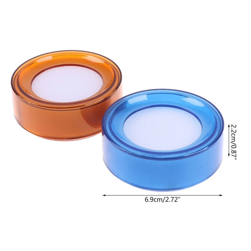 ปลายนิ้วสำนักงานเปียกฟองน้ำปลายนิ้ว Moistener สำหรับการนับกระดาษบิลสกุลเงิน