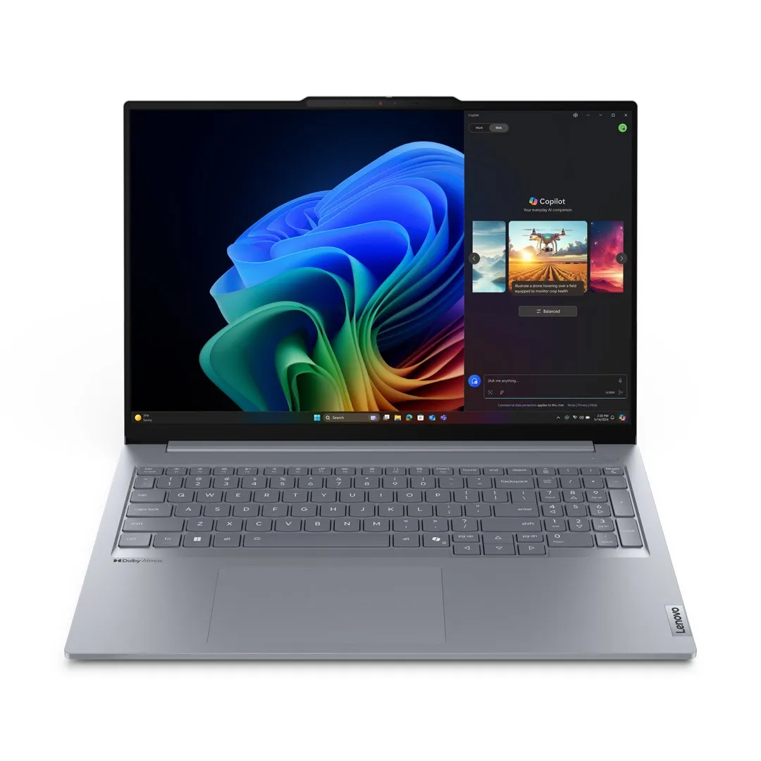 Laptop Lenovo ThinkBook 16 G7 QOY Snapdragon X Plus X1P-42-100 16" WUXGA IPS 300nits AG 60Hz 32GB DDR5 SSD512 W11Pro