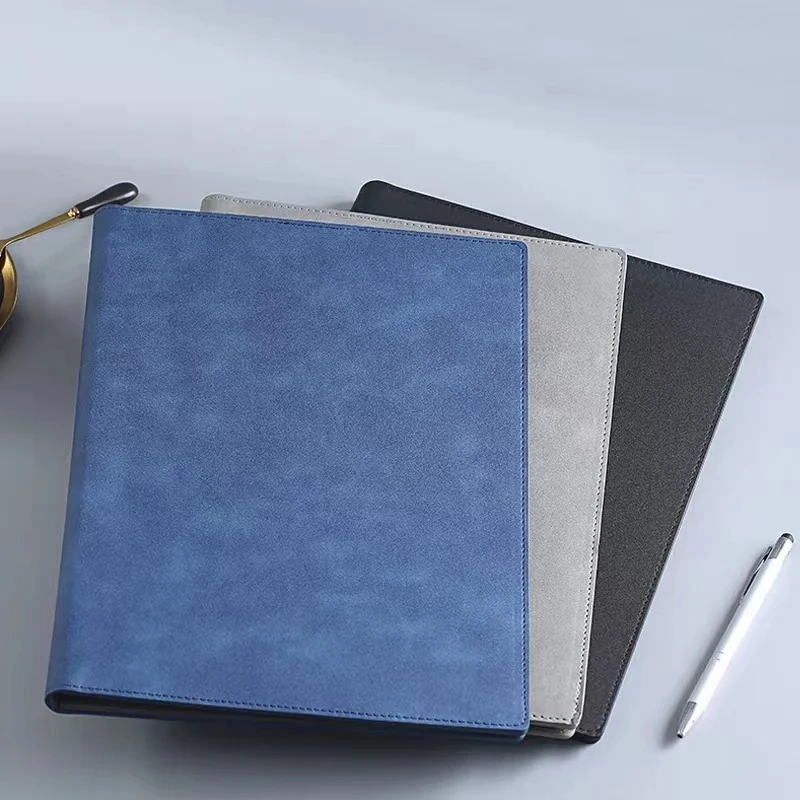A4レザービジネスフォルダーpadfolioポートフォリオ、磁気クリップボード、会議フォルダー、ドキュメントファイルオーガナイザー、オフィス、12.9x9.6"