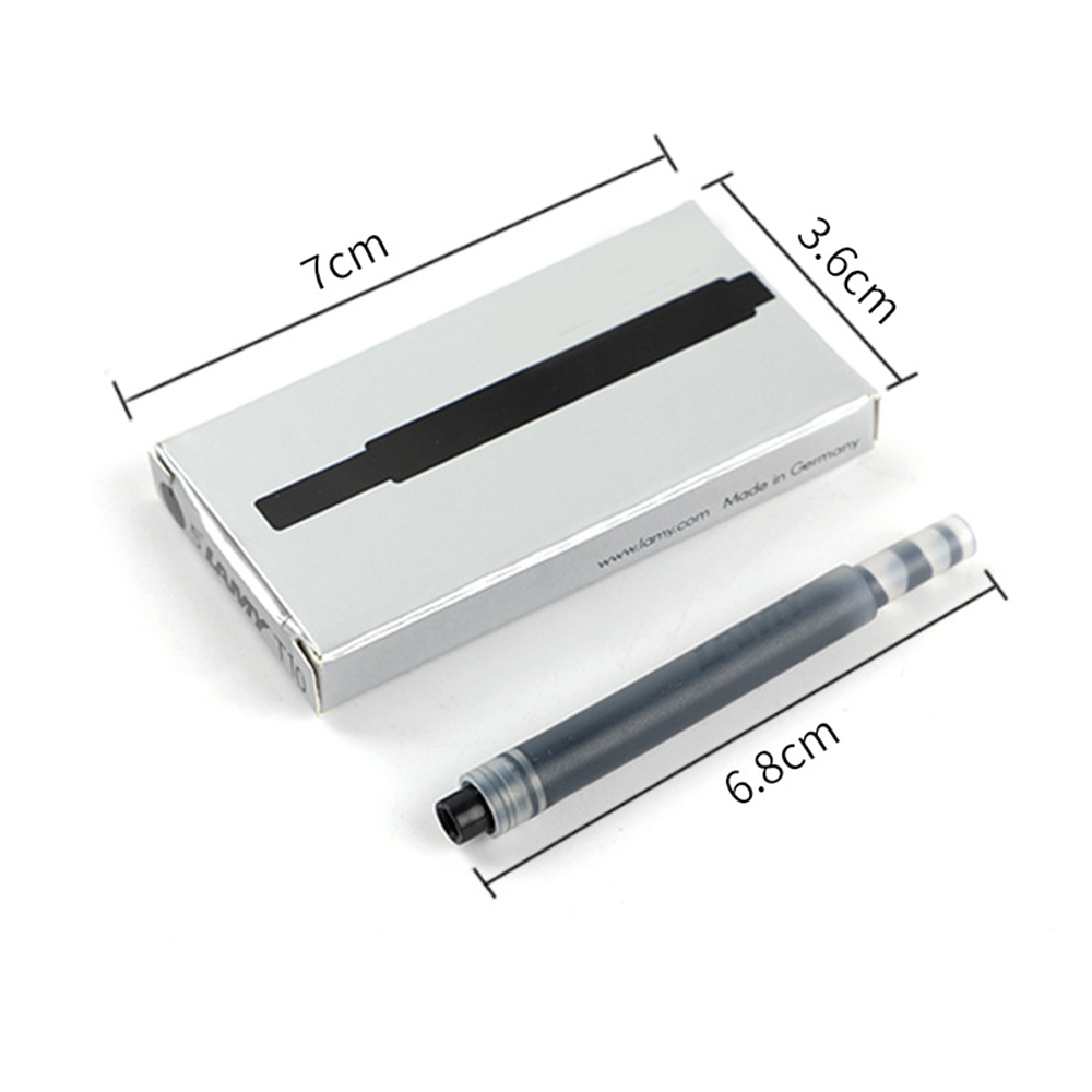 5 Chiếc T10 Hộp Mực Bút Máy Hộp Mực Bút Đổ Cho LAMY Đen Xanh Đỏ Văn Phòng Phẩm Văn Phòng Đồ Dùng Học Tập viết