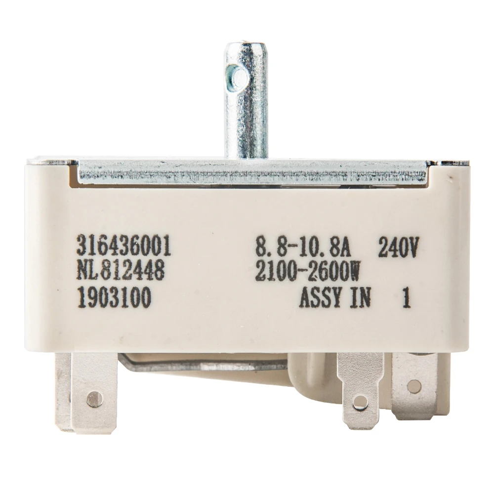 316436001 Surface Burner Control Switch Fits Kenmore/Frigidaire Range Surface Element Control Switch Replacement Replace