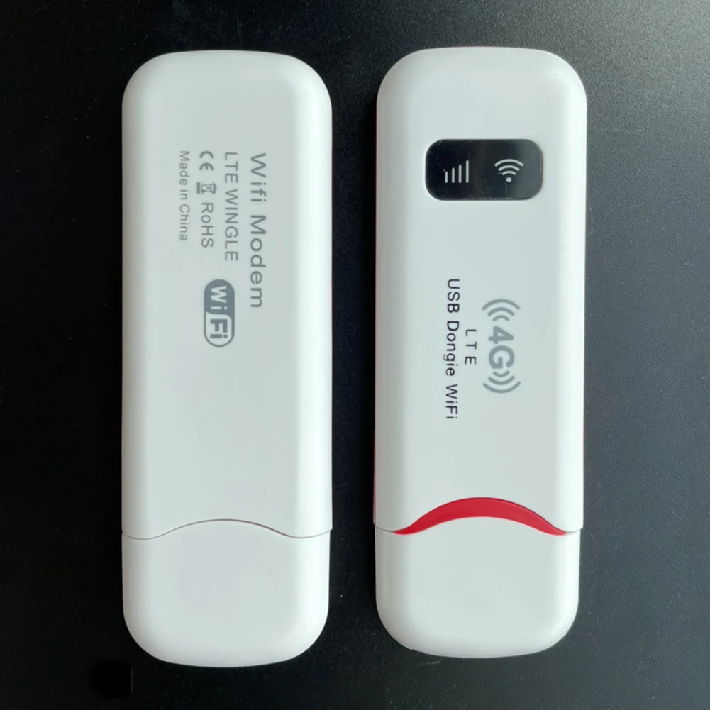 Dongle usb sem fio 4g lte, modem de banda larga móvel, slot para cartão sim, roteador sem fio, escritório doméstico, adaptador wi-fi sem fio, 150mbps