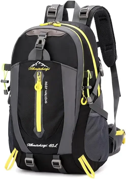 40L Water Resistant Travel Backpack Camping Hiking Laptop Daypack Trekking Climbing Back Bags For Men Women Hiking Supplies