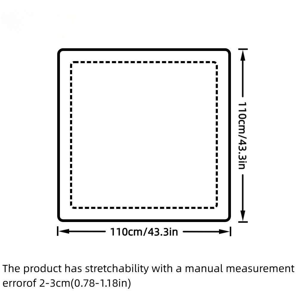 Couverture d'emmaillotage pour bébé, 110x110cm, 6 couches, impression de dessin animé douce, 100% coton, serviette de bain