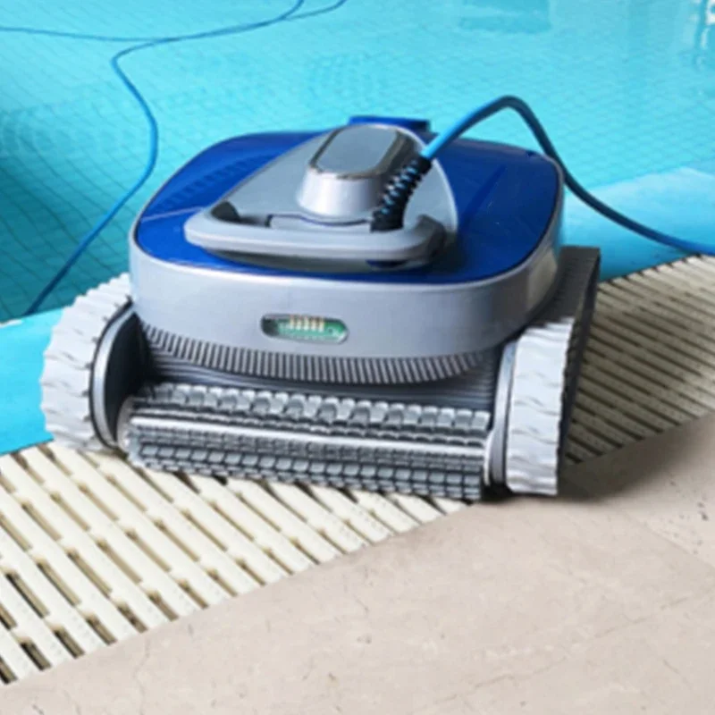 Haushalt 220v Schwimmbad Automatische Saugmaschine Fisch Pool Unterwasser Staubsauger Pool Boden Reinigung Reinigung Filter