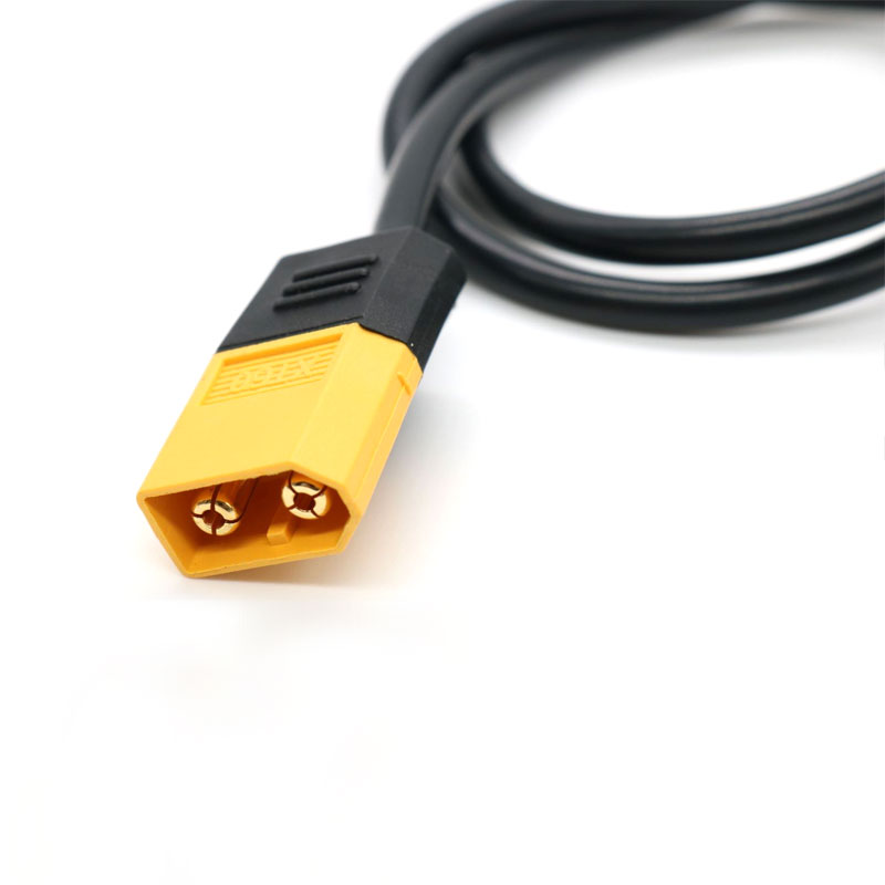 Xt60 macho para macho dc5525 dc5521 dc5.5x2.5mm adaptador para ts101 ts100 pin64 ferro de solda fpv monitor de alimentação drone cabo de alimentação