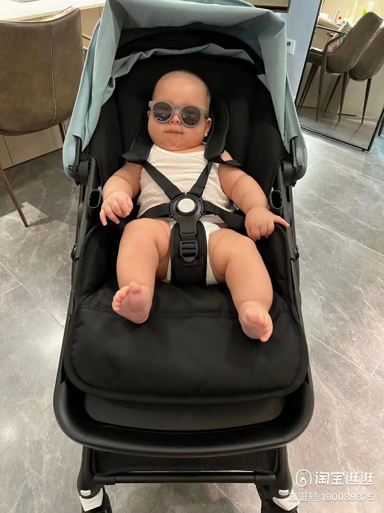 Bugaboo Pram Baby Buggy Stroller Harness Buckle Strap Clip Replacement For Butterfly FOX Cameleon Bee6 Donkey Pushchair