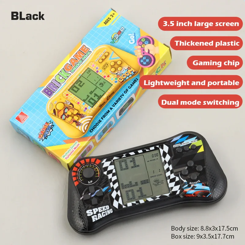 Handheld Electronic Game Players for Children, Classic Machine, Brick Console for Kids, Jogos de prazer