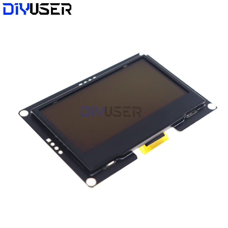 DIYUSER 2,4 Zoll 2,42 Zoll 128 x 64 OLED LCD Display Modul SSD1309 12864 4 Pin IIC I2C SPI Serielle Schnittstelle für Arduino C51