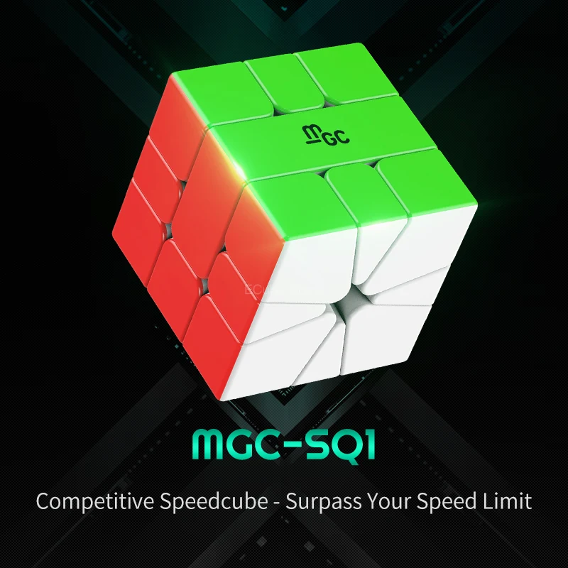 [ECube] YJ MGC SQ1 Magnetyczna kostka prędkości SQ-1 Magiczna kostka Puzzle YongJun MGC Seria Square 1, nauka edukacyjna Zabawki dla dzieci Gra