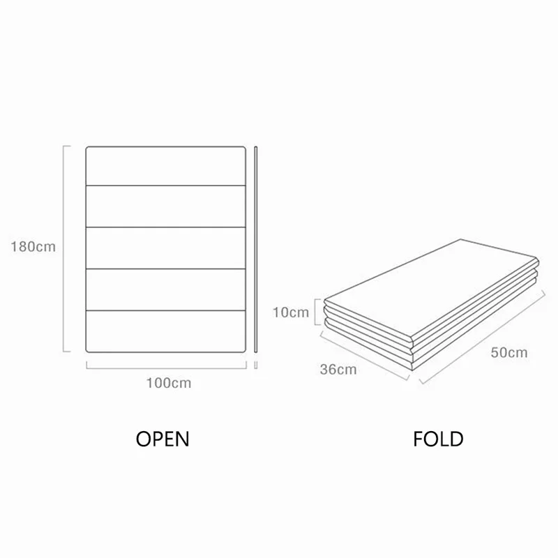 100*180 センチメートルベビープレイマット折りたたみ子供カーペット両面パターン子供部屋カーペット教育活動表面持ち運びが簡単