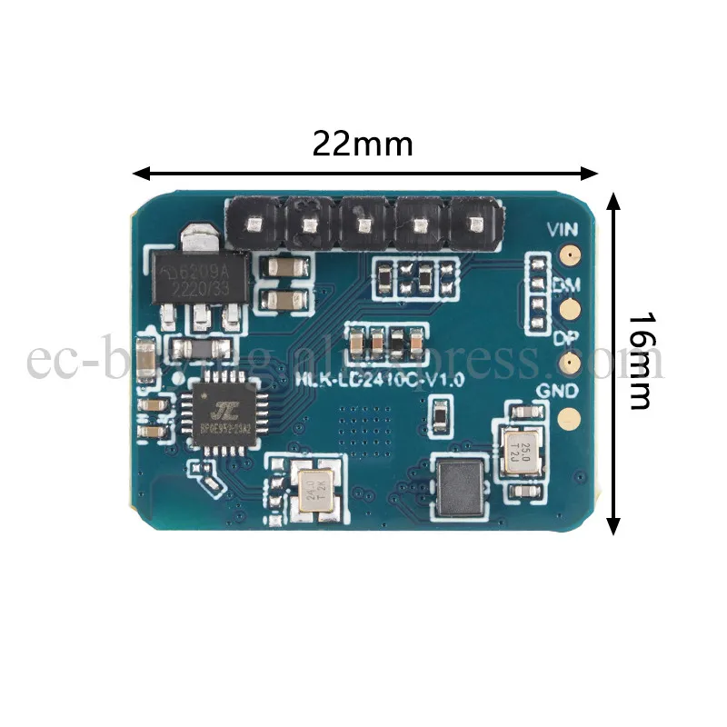 10 шт./1 шт. HLK-LD2410C LD2410C 24G mmWave FMCW миллиметр 5 м волна статус присутствия человека радарный датчик модуль обнаружения движения
