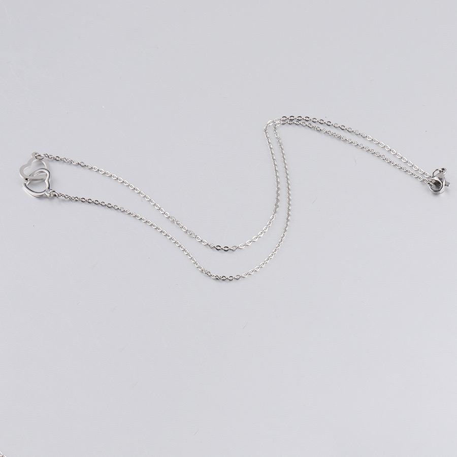 1 шт., ожерелье «вечное сердце»