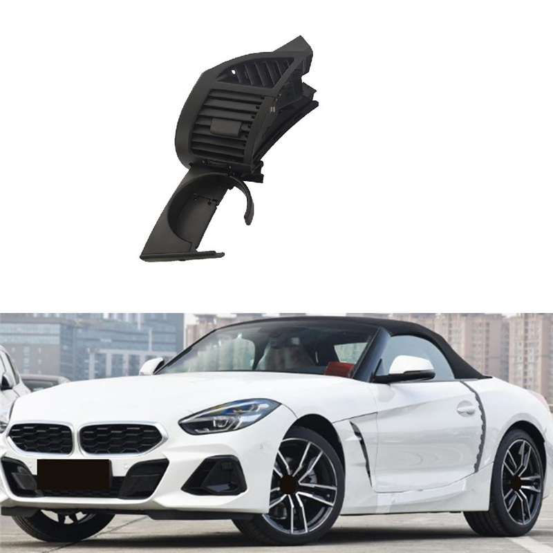 7025631 Outlet AC kiri depan mobil dengan 6917905 pemegang cangkir untuk Z4 E85 E86 2002-2008