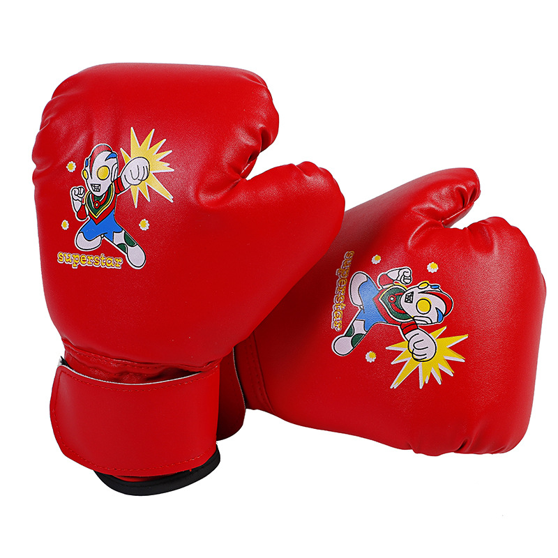 Guante de boxeo para niños, guante protector de Kickboxing para niños, entrenamiento de boxeo, suministros deportivos Sanda, guantes de boxeo para niños