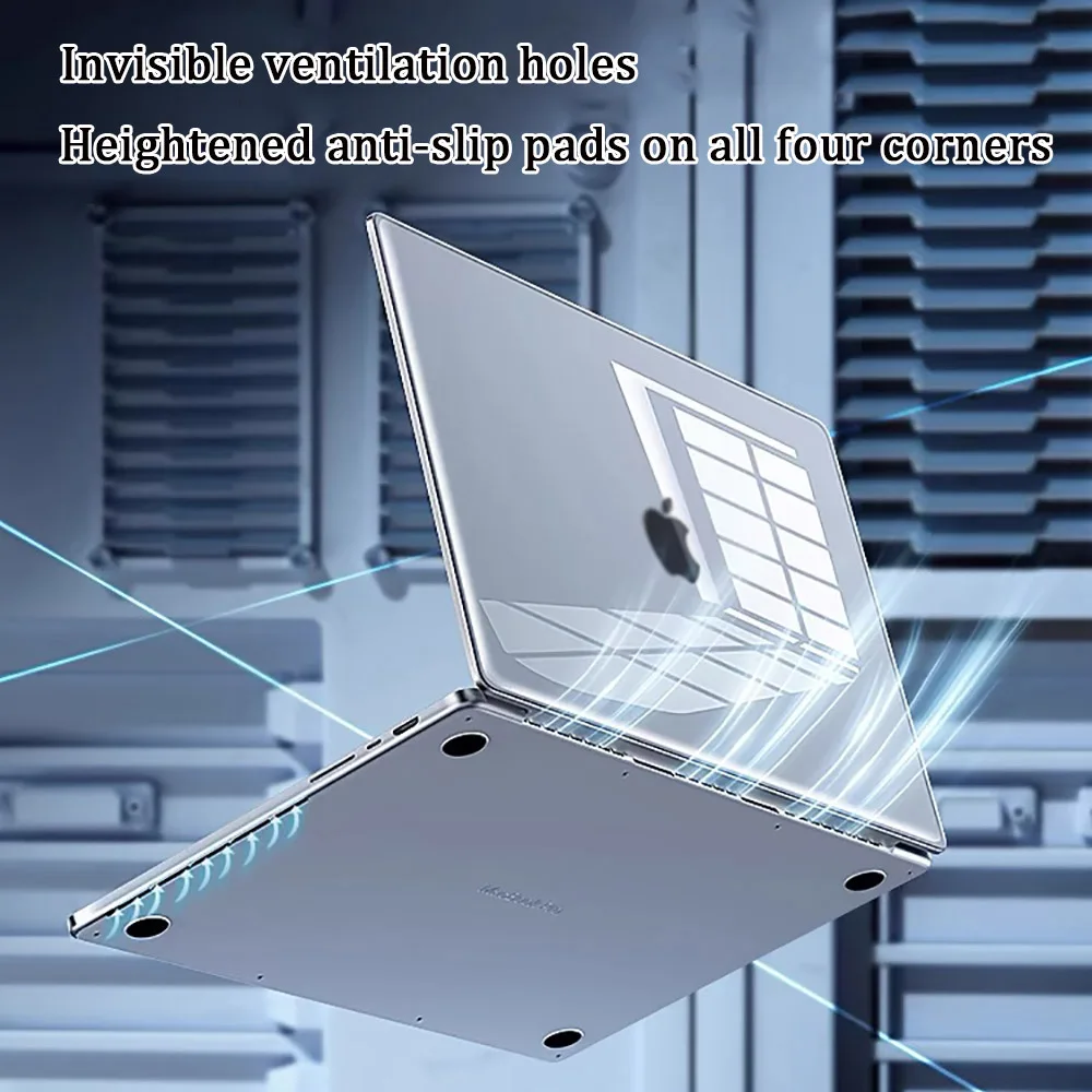 Funda de portátil para MacBook Pro de 14 pulgadas M4 2024, funda para Macbook Pro de 16 pulgadas M4 2024, funda dura ultrafina