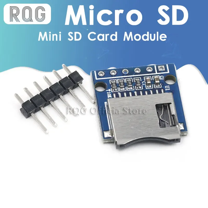 Micro SD Mở Rộng Lưu Trữ Ban Mini Micro SD TF Thẻ Nhớ Shield Module Chân Cho Arduino Cánh Tay AVR