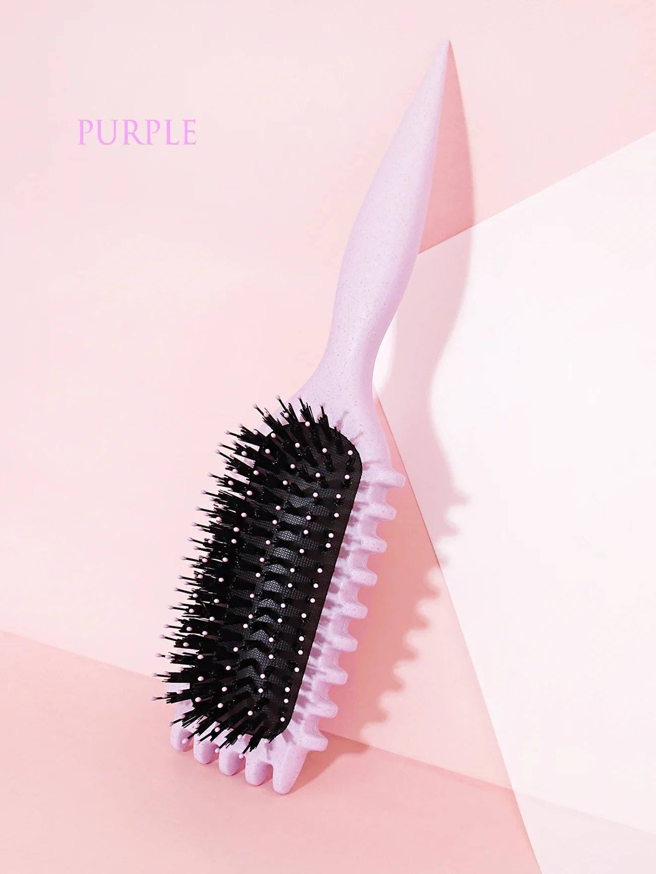 1PCS CURLY Hair ความละเอียดสูงจัดแต่งทรงผมแปรงกําจัดริ้วรอยแปรงผม Entangled WET CURLY ผมหวีจัดแต่งทรงผม CURLY ผมเครื่องมือ