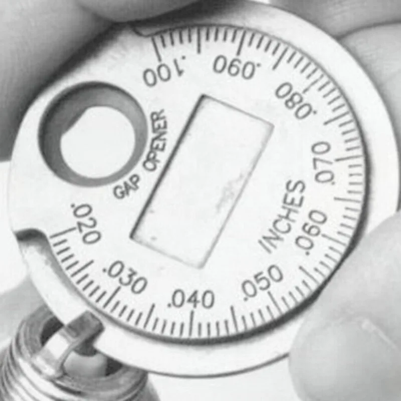 Munttype 0,6-2,4 mm 0,02-0,10 inch Bougie Gap Gauge Meetinstrument Bereik Bougie Gage Kaliber Meetinstrument