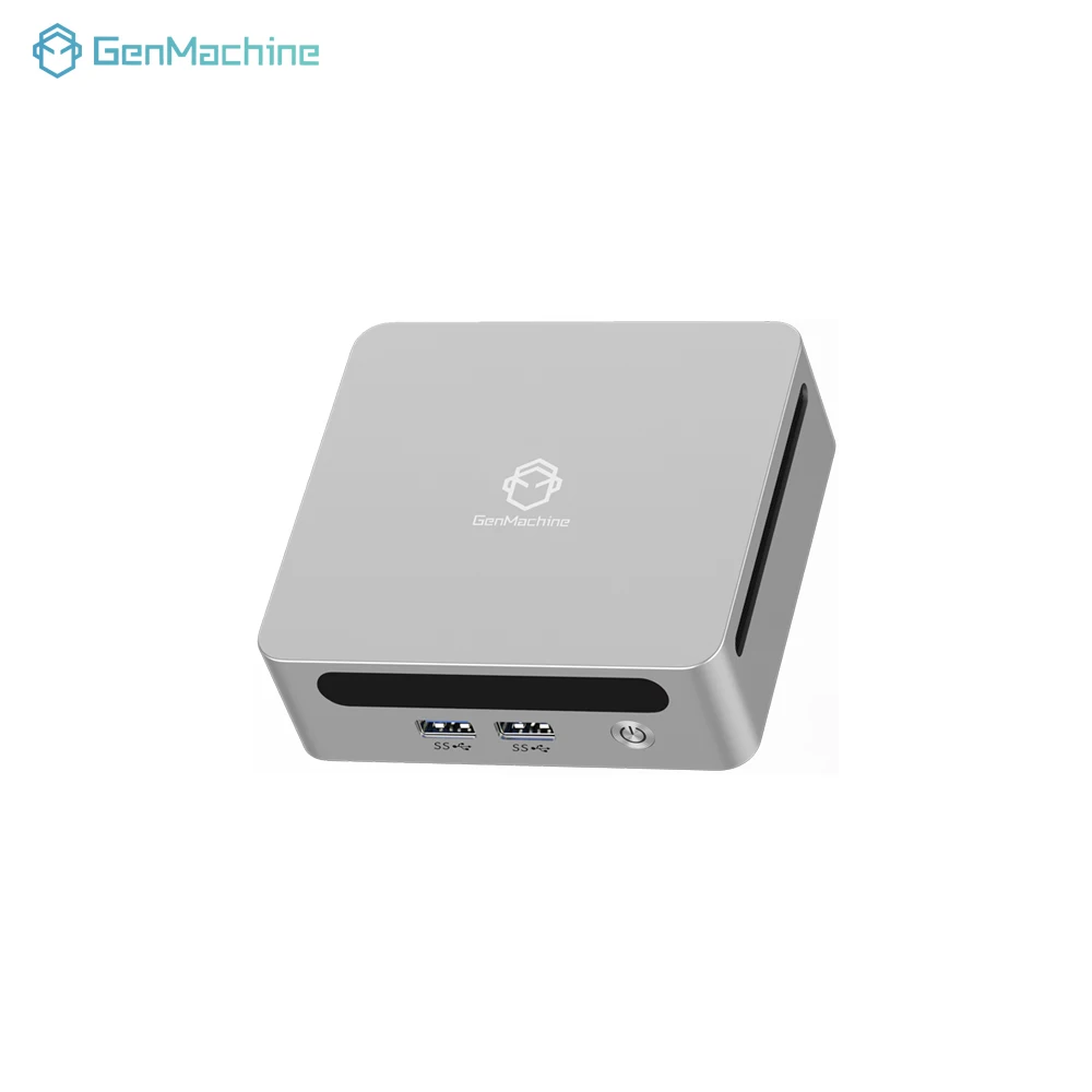 Genmachine mini pc intel alder lake n100 windows 11 mini pc 8/16/32g ddr4 256/512/1t pcie m.2 ssd wifi 6 bt5.2 computador desktop