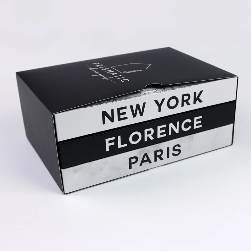 Libros de decoración de moda con impresión personalizada, libros decorativos de tapa dura para mesa de centro con páginas en blanco