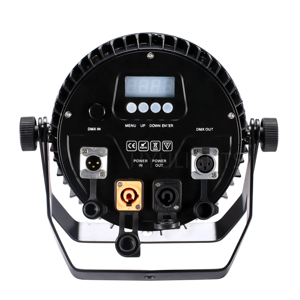 アルミ IP65 防水 Led パーライト 18 × 18 ワット RGBWAUV 6in1 DMX512 制御プロフェッショナルステージ DJ 機器ディスコ屋外洗浄