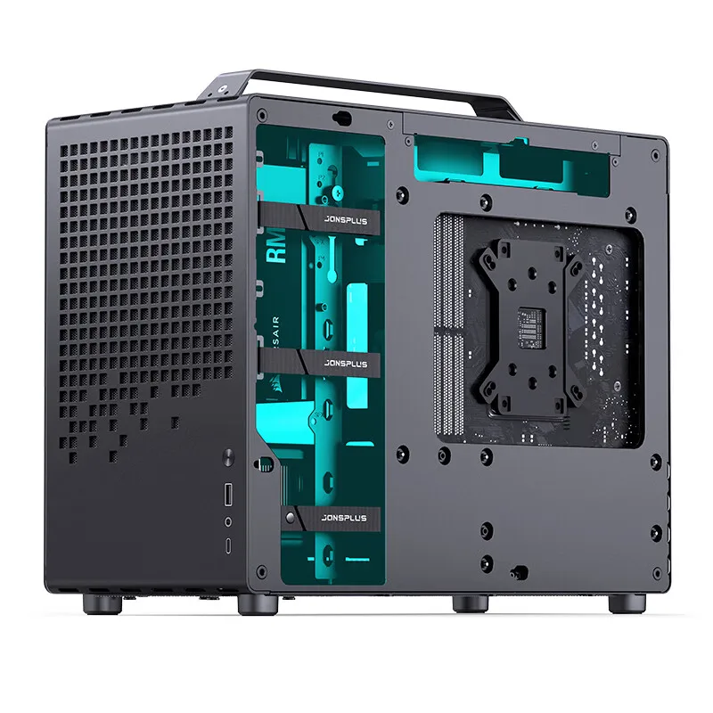Jonsbo Z20 Portable Computer Case MATX Mini-ITX Chassis Support SFX/ATX Power Supply Type-C Gen2 20L MINI Desktop PC Case