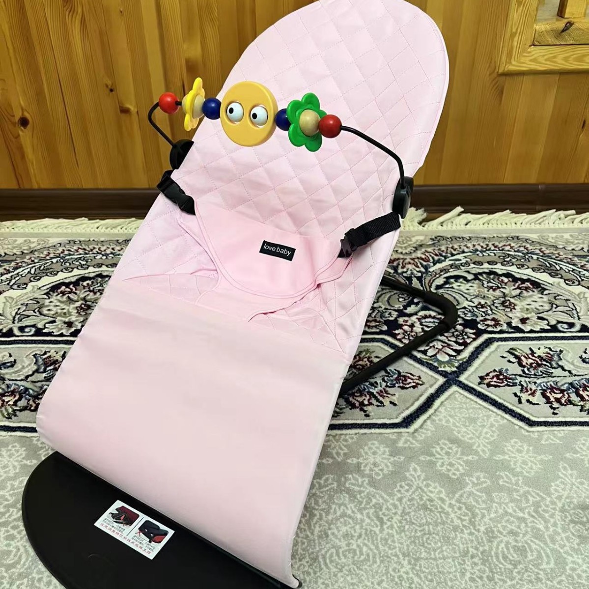 Chaise à bascule pour bébé, berceau apaisant, pliable, Balance, coaxiale, bébé pour dormir, artefact, vente en gros