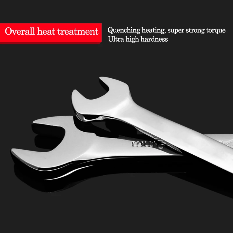 Llave de doble extremo abierto de 5,5-46mm, herramientas manuales, juego de llaves combinadas, llave hexagonal para tuercas hexagonales, herramienta de reparación de automóviles