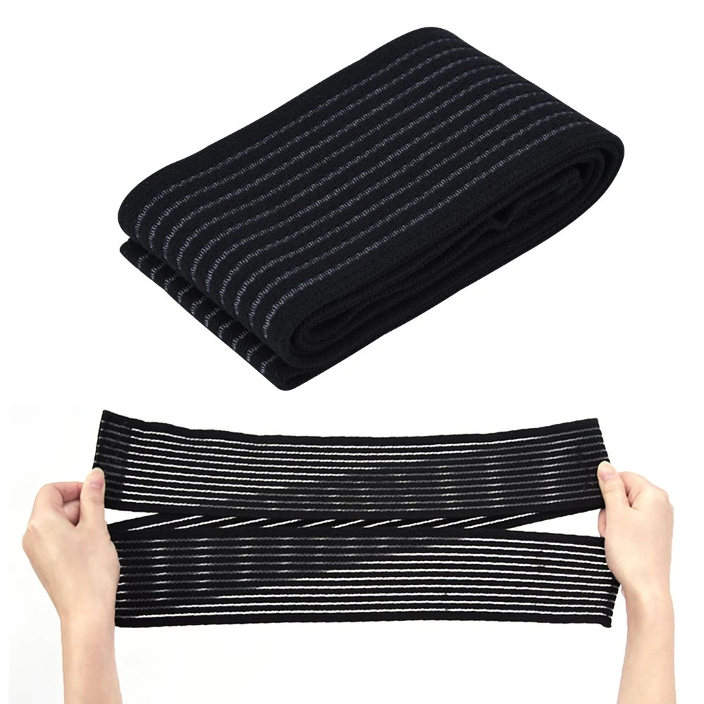 1pcs Compression Bandage Wraps for Leg,Elastic Calf Compression Sleeve Ankle Support, Adjustable for Men and Women
