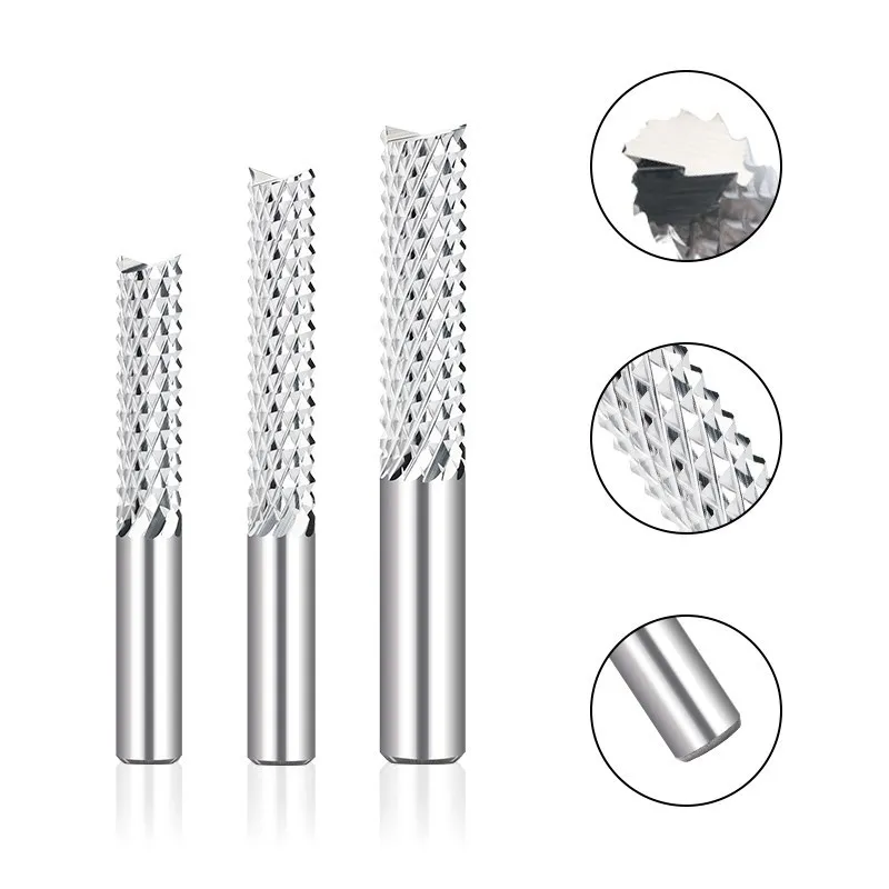 XCAN Ngô Cấp Cối Xay PCB Xay Cắt Carbide Cấp Cối Xay Cắt CNC Dụng Cụ Xay Router Bit Shank 1/8 4 6 8 10 12Mm